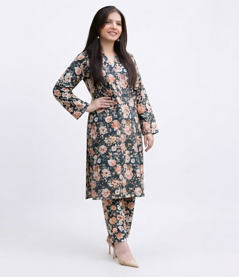 BIN SAEED | STITCHED 2-PIECE | PRINTED LAWN SUIT