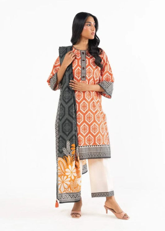 ALKARAM | STITCHED 3-PIECE | PRINTED LAWN SUIT