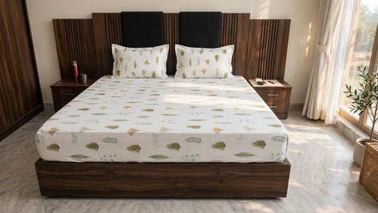BED SHEET | 100% COTTON | EXPORT QUALITY FABRIC