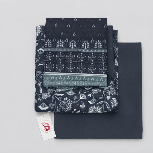 Bin Saeed | 3 Piece Unstitched Digital Printed Suit | Vol-11