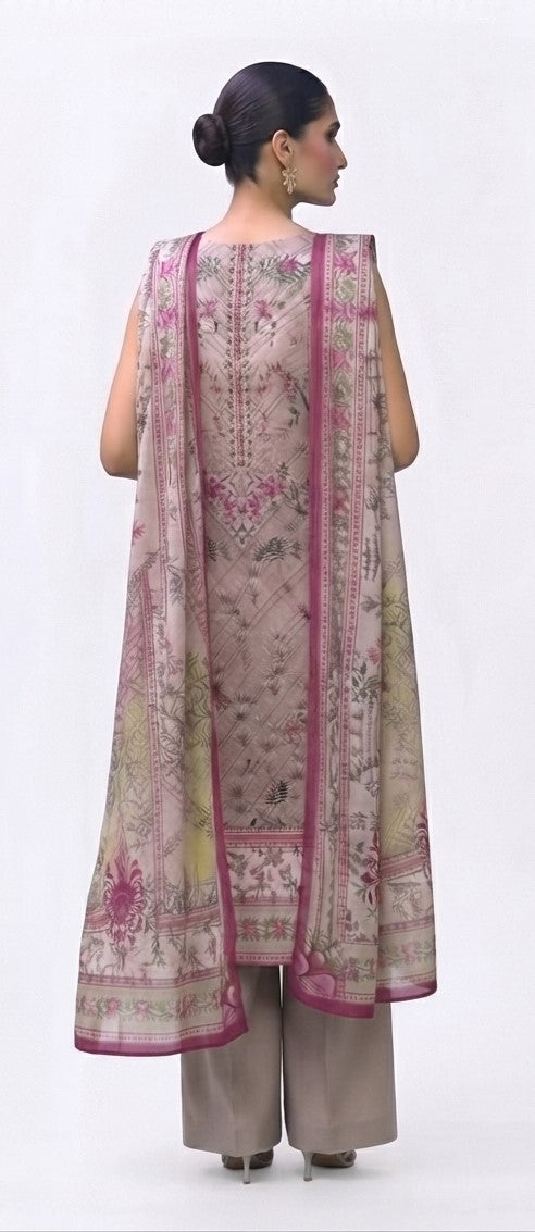 KHAADI | UNSTITCHED 3-PIECE | PRINTED LAWN SUIT | SS2911B