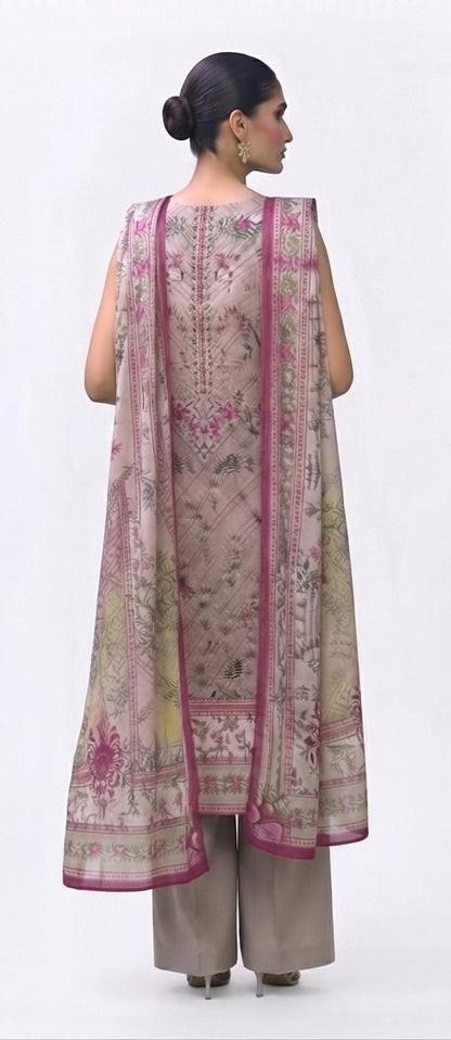 KHAADI | UNSTITCHED 3-PIECE | PRINTED LAWN SUIT | SS2911B