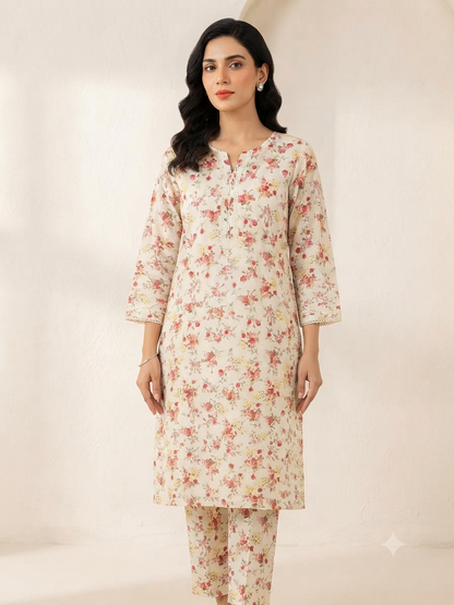 BIN FATIMA | STITCHED 2-PIECE | PRINTED LAWN SUIT
