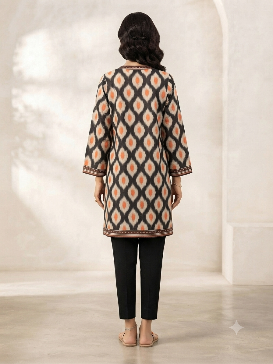 ALKARAM | STITCHED 3-PIECE | PRINTED LAWN SUIT