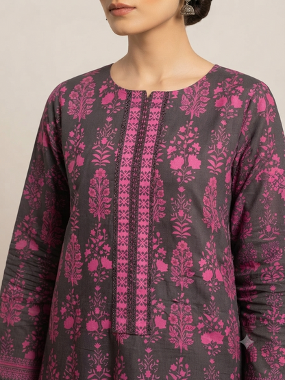 BIN SAEED | STITCHED 3-PIECE | PRINTED LAWN SUIT