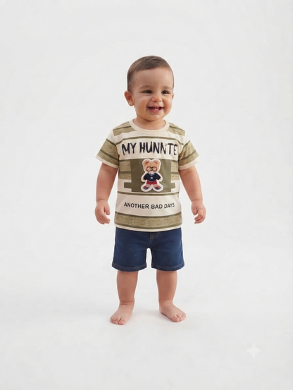 BOYS COTTON 2PC - MY HUNTER