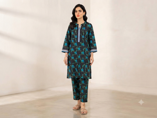 BIN FATIMA | STITCHED 2-PIECE | PRINTED LAWN SUIT