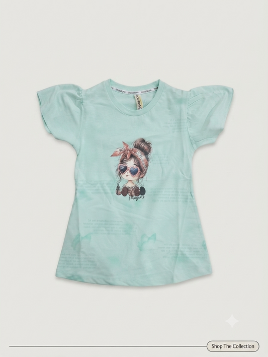 Girls China Stuff T-Shirt H/S Character