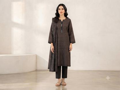 ALKARAM | STITCHED 3-PIECE | PRINTED LAWN SUIT