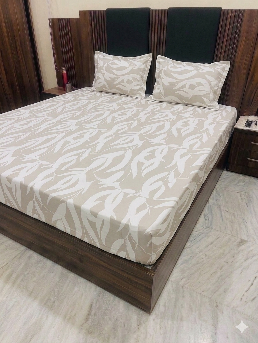 BED SHEET | 100% COTTON | EXPORT QUALITY FABRIC
