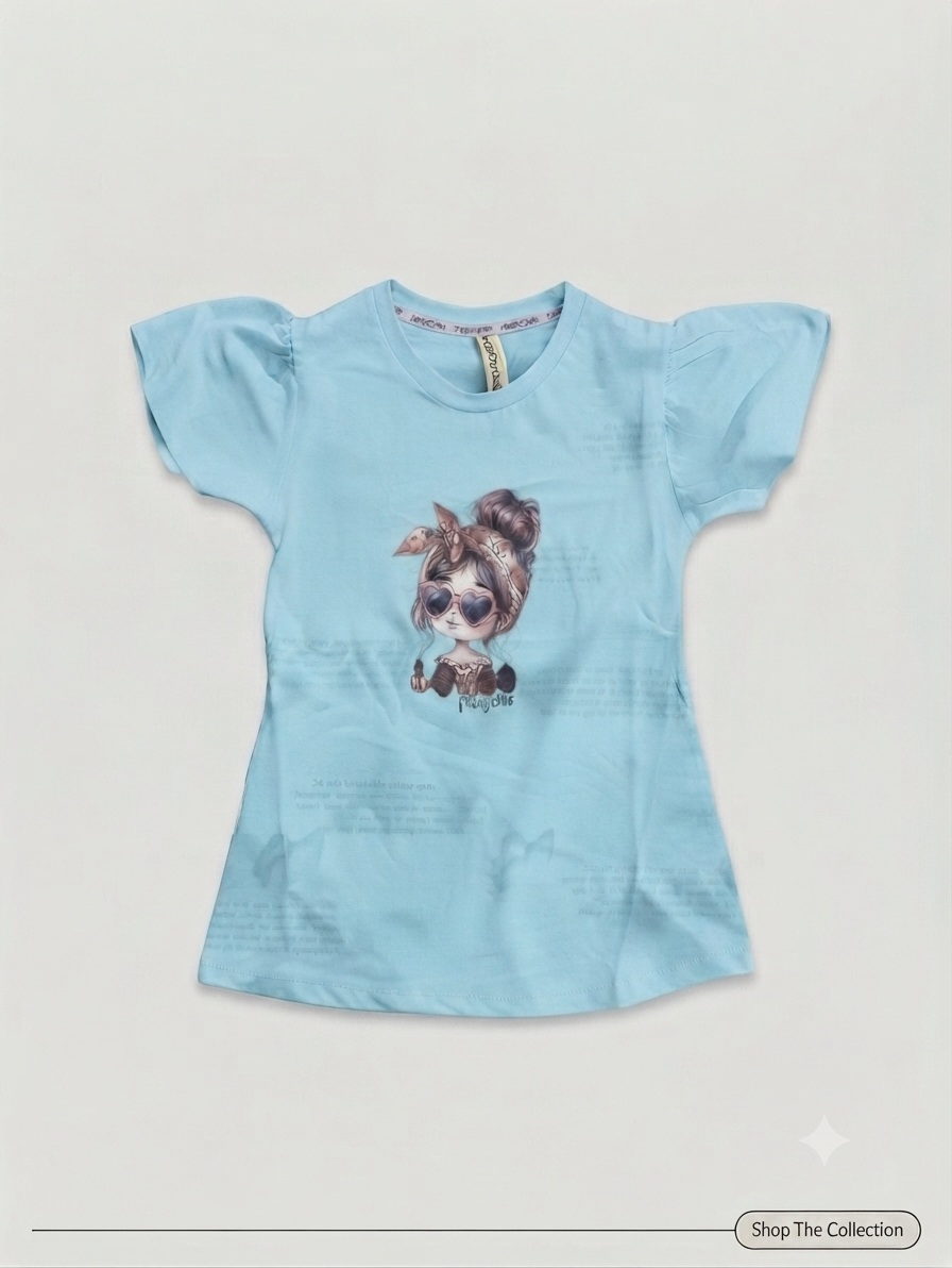 Girls China Stuff T-Shirt H/S Character