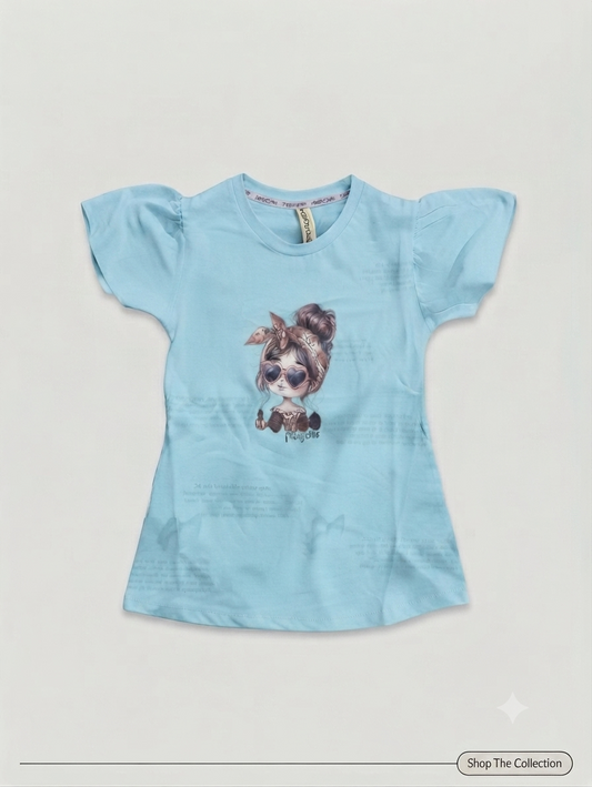 Girls China Stuff T-Shirt H/S Character