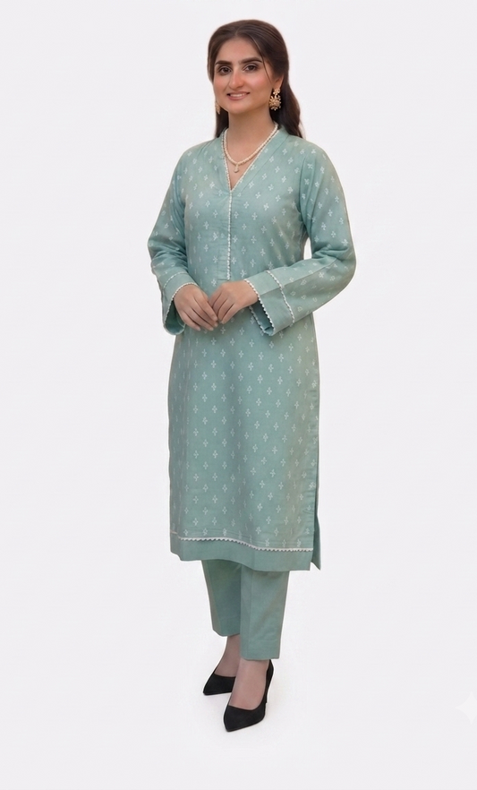 BAREEZE | STITCHED 2-PIECE | PRINTED LAWN SUIT