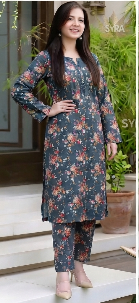 BIN SAEED | STITCHED 2-PIECE | PRINTED LAWN SUIT