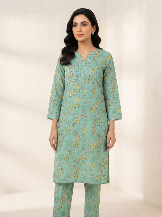BIN FATIMA | STITCHED 2-PIECE | PRINTED LAWN SUIT