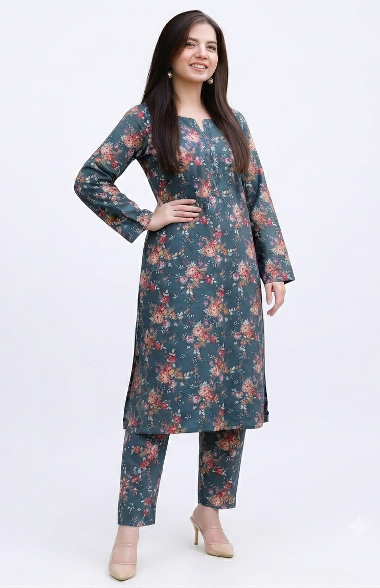 BIN SAEED | STITCHED 2-PIECE | PRINTED LAWN SUIT