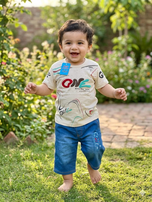 BOYS COTTON 2PC - ONE