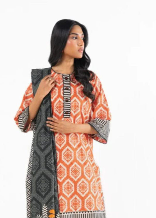 ALKARAM | STITCHED 3-PIECE | PRINTED LAWN SUIT